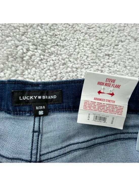 Lucky Brand Stevie High Rise Flare Jeans Womens 8/29 - Picture 5 of 11